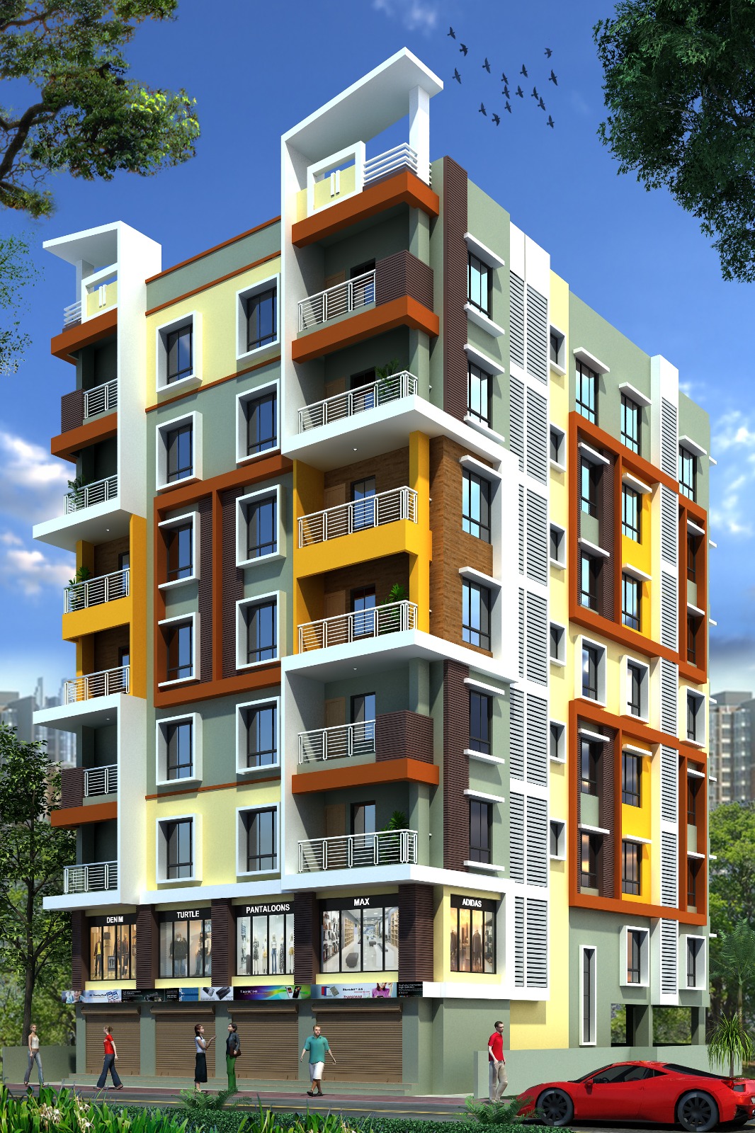 PROJECT NAME: PROGRESSIVE HEIGHT, LOCATION: 85,KALICHARAN GHOSH ROAD KOLKATA-700050, NEARER BINAYAK HOSPITAL AN DUMDUM METRO STATION